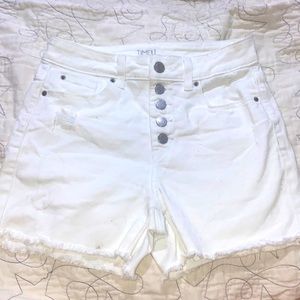 Time and tru high rise shorts